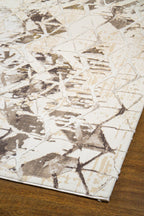 Sonata Faded Arrow Lined Abstract Rug