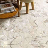Sonata Faded Arrow Lined Abstract Rug