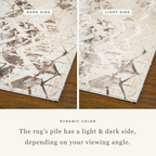 Sonata Faded Arrow Lined Abstract Rug