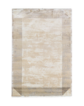 Sonata Minimalist Bordered Line Modern Rug