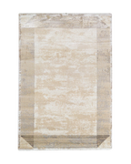 Sonata Minimalist Bordered Line Modern Rug
