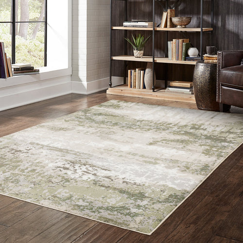 Catalina Faded Flowline Abstract Rug