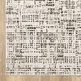 Nebula Grid Abstract Rug