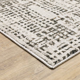 Nebula Grid Abstract Rug