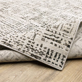 Nebula Grid Abstract Rug