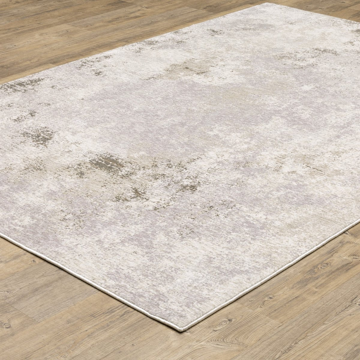 Nebula Neutral Abstract Rug
