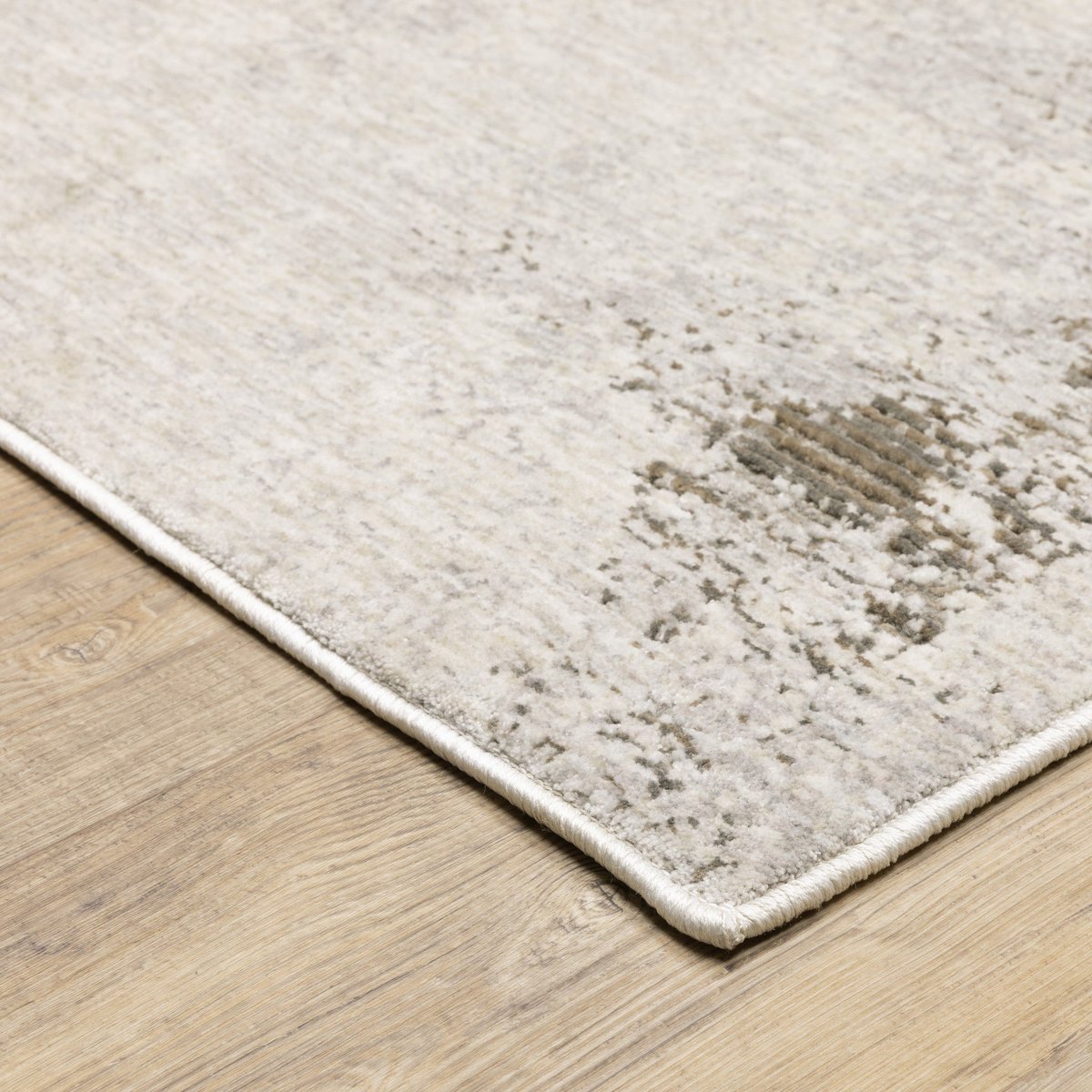 Nebula Neutral Abstract Rug