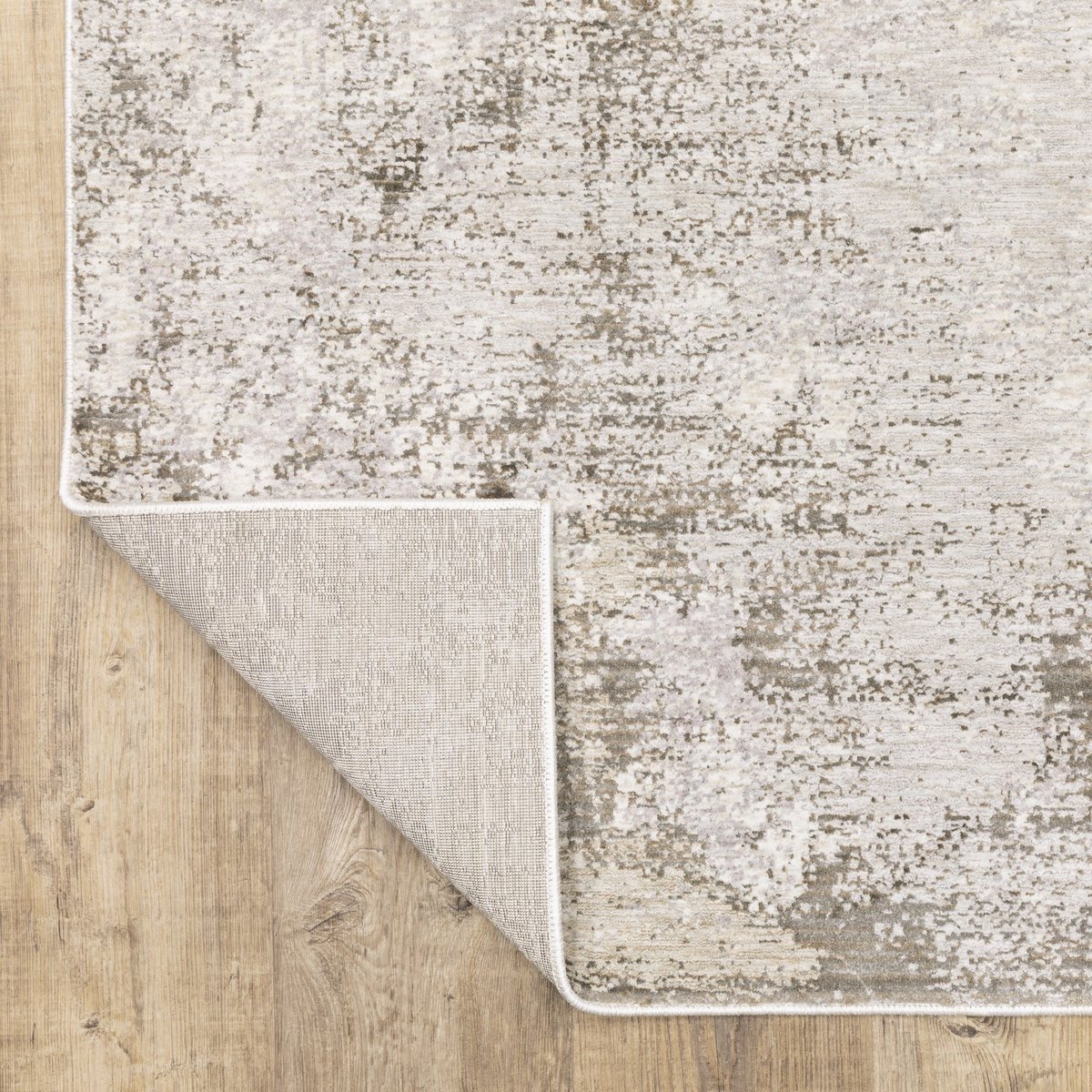 Nebula Neutral Abstract Rug