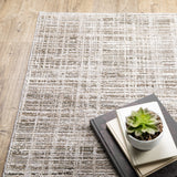 Nebula Lined Abstract Rug