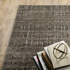 Nebula Lined Abstract Rug