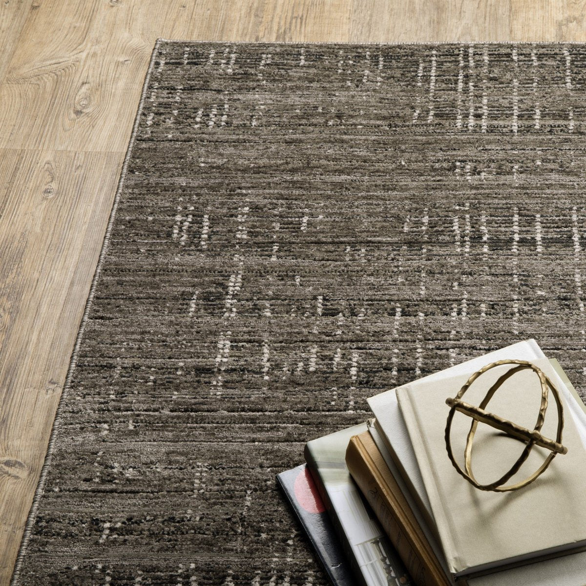 Nebula Lined Abstract Rug