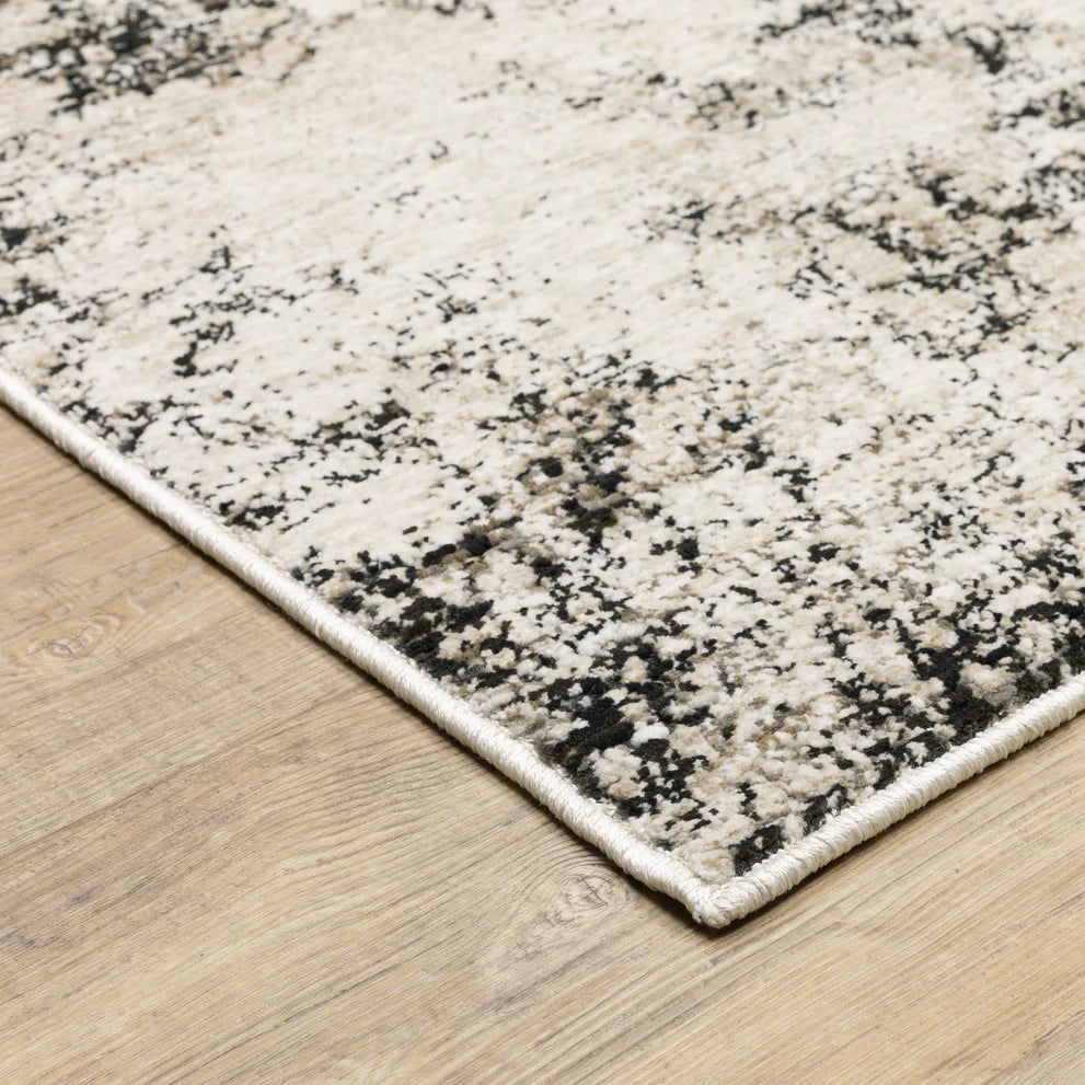 Nebula Abstract Subtle Marble Rug