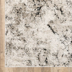 Nebula Abstract Subtle Marble Rug