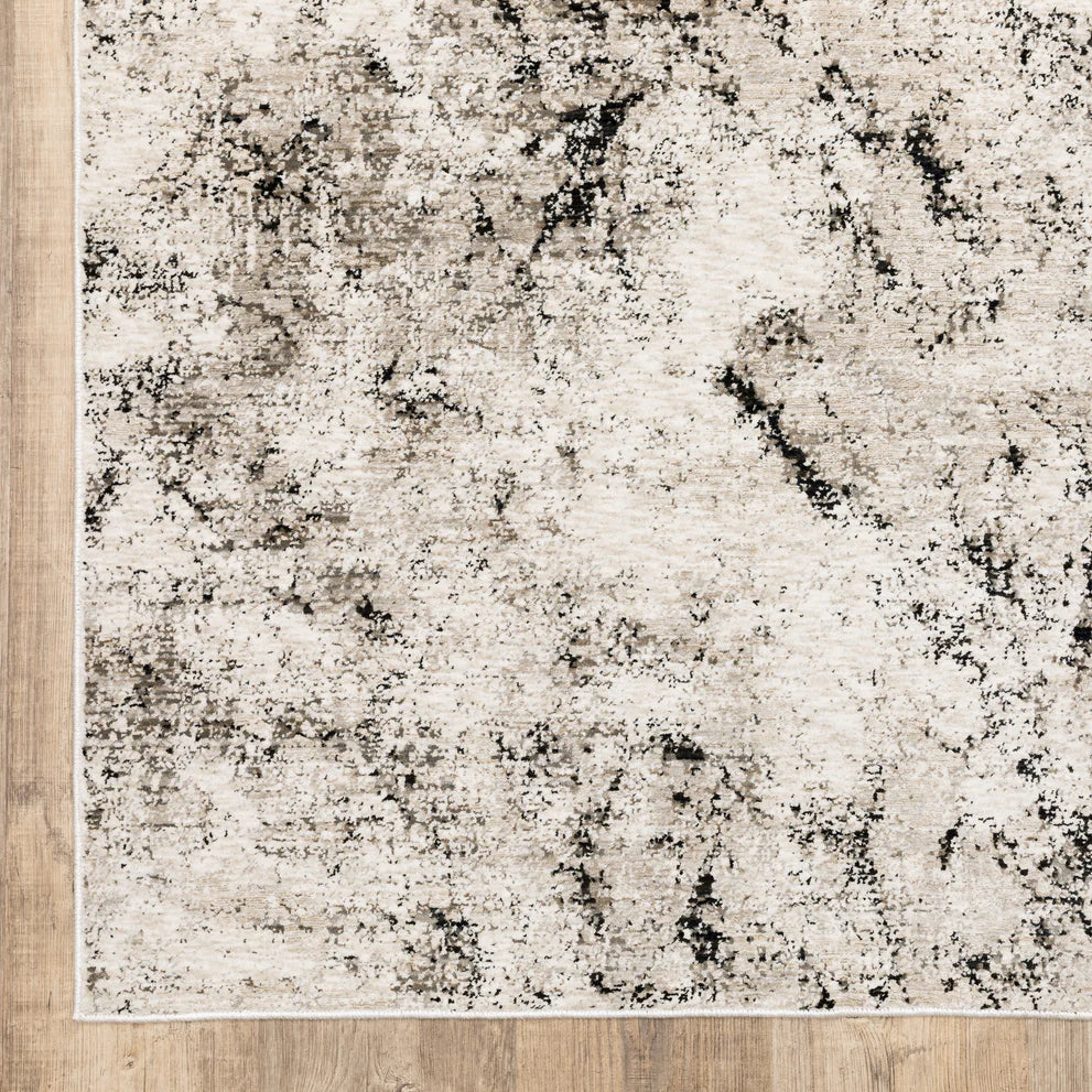 Nebula Abstract Subtle Marble Rug