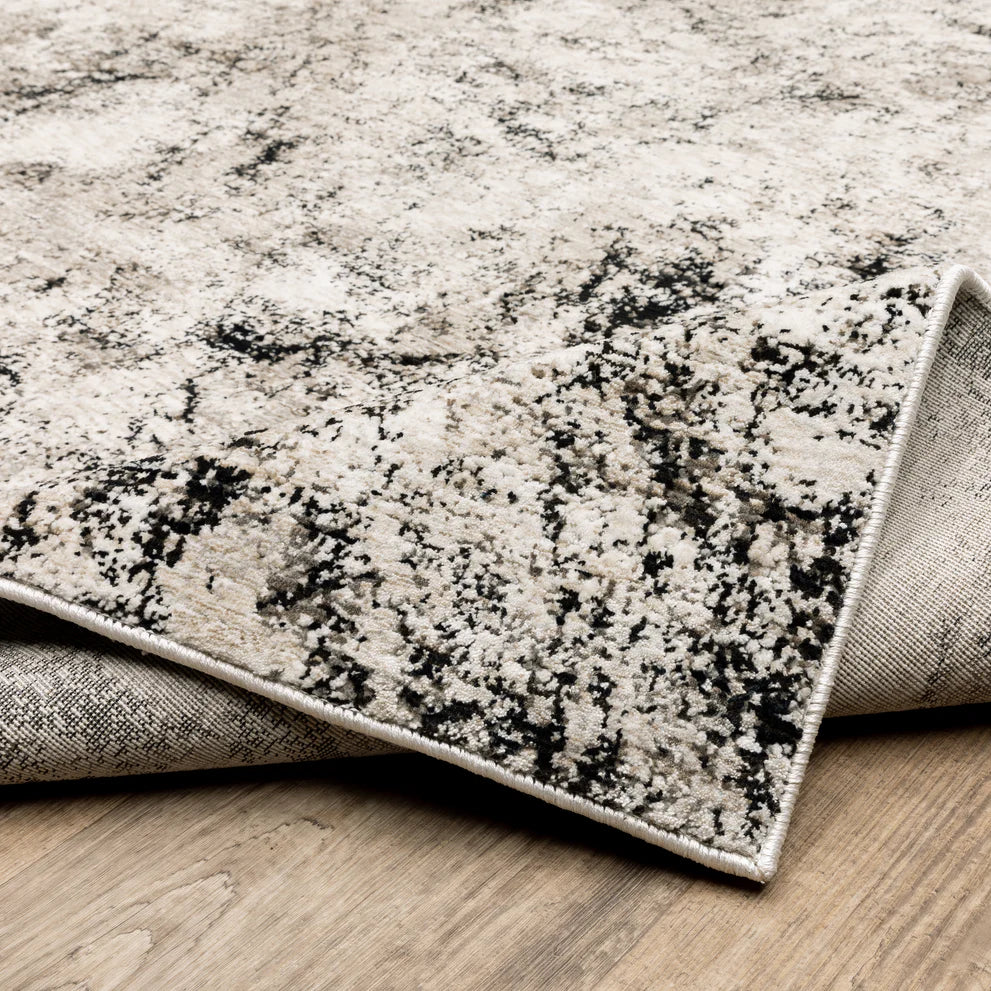Nebula Abstract Subtle Marble Rug