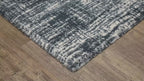 Granville Distressed Line Abstract Rug