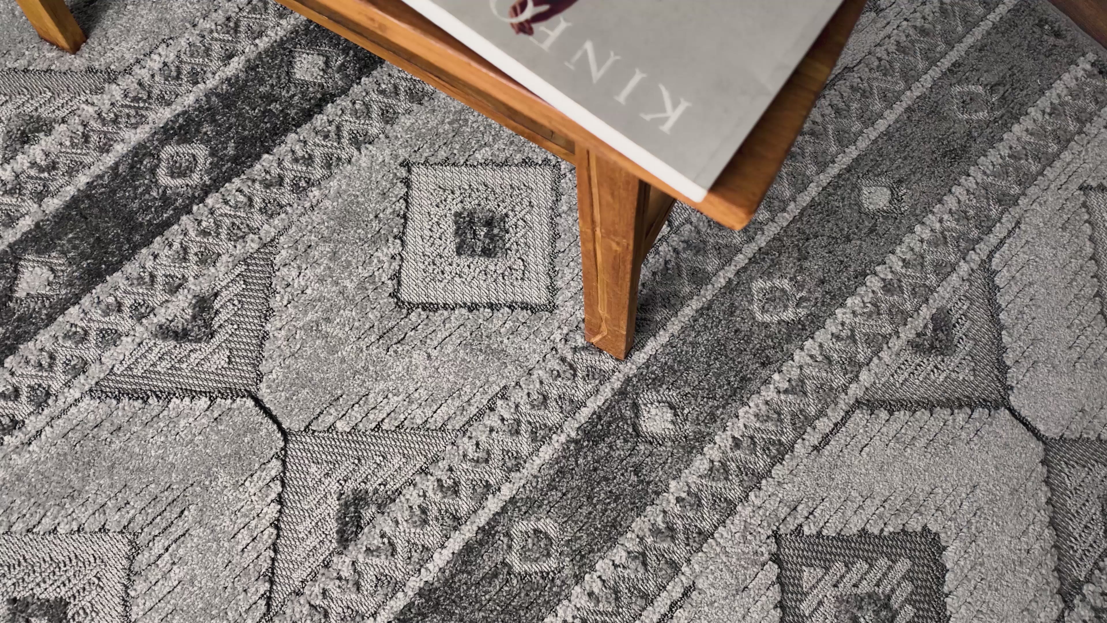 Kiara Tribal Textured Rug