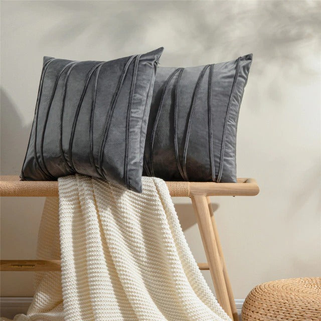Lined Velvet Cushion Cover