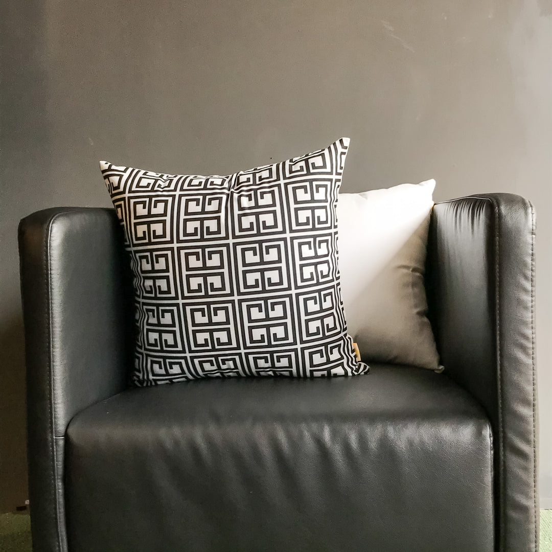 Geometric Cushion Cover