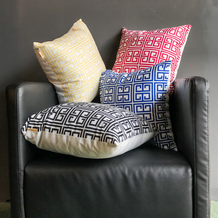 Geometric Cushion Cover