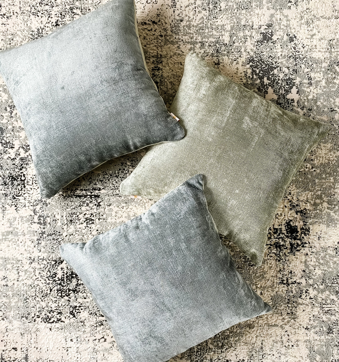 Metalic Velvet Cushion Cover