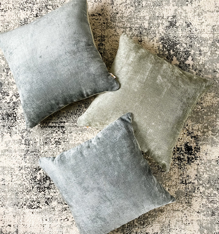 Metalic Velvet Cushion Cover